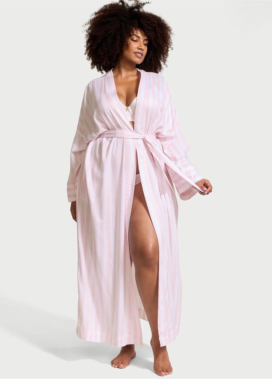 Халат максы модал Victoria's Secret Modal-Cotton Long Robe XS/S Розовый (2615310982) Халат максы модал Victoria's Secret Modal-Cotton Long Robe XS/S Розовый (2615310982)