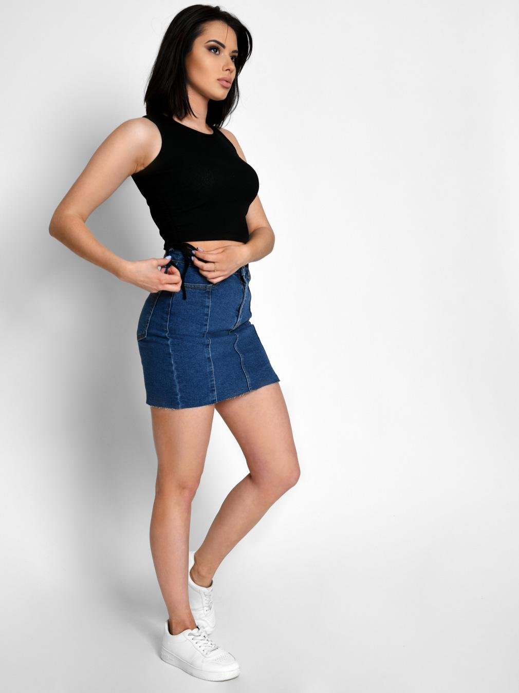 Спідниця ZDN -32152-2 р. 26 Синій (2000002469407) - фото 3