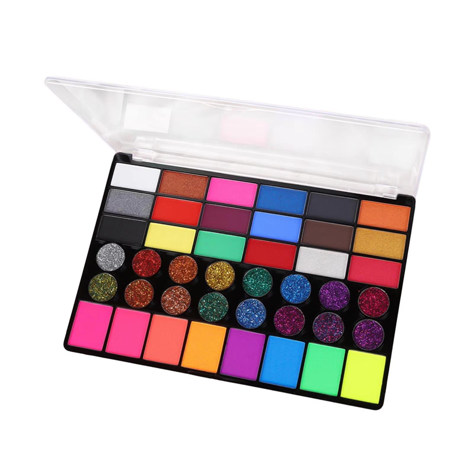 Фарби для обличчя та тіла для вечірок 42 кольори