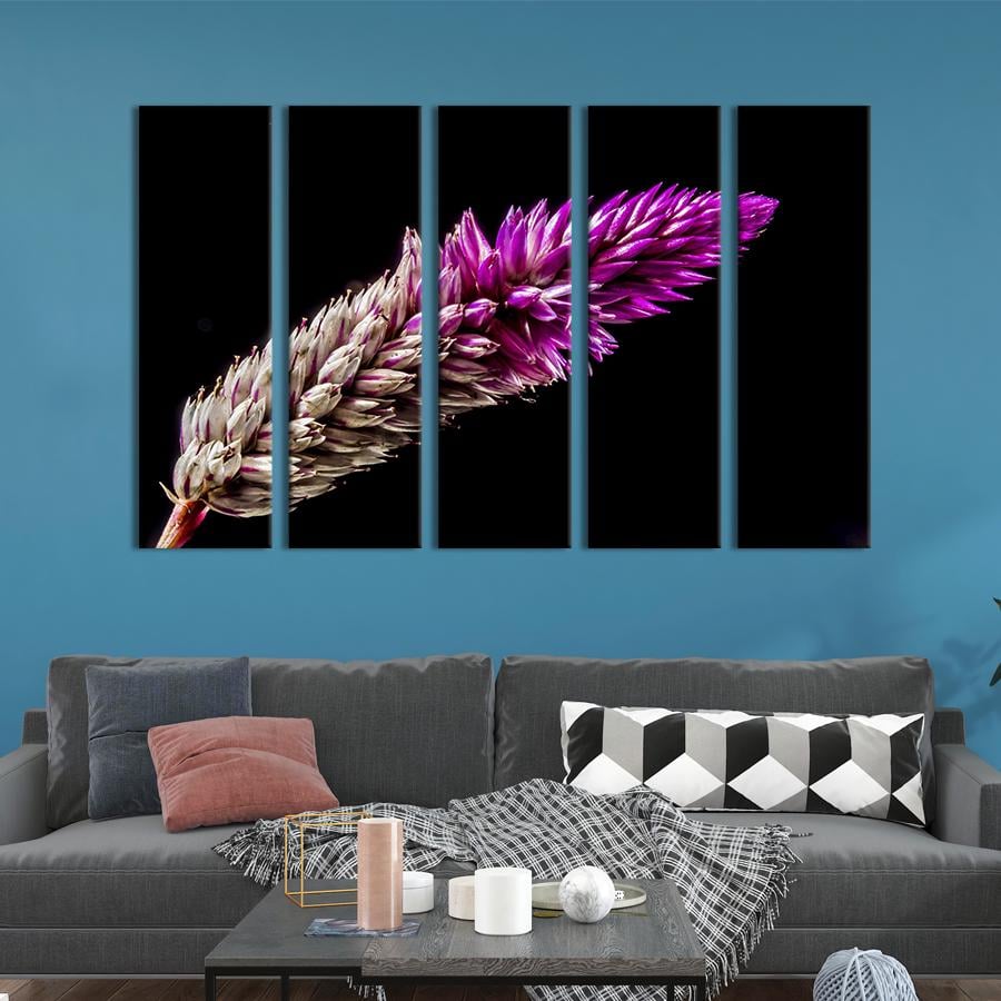 Картина на холсте Фиолетовый колос 155x95 см (813-51)