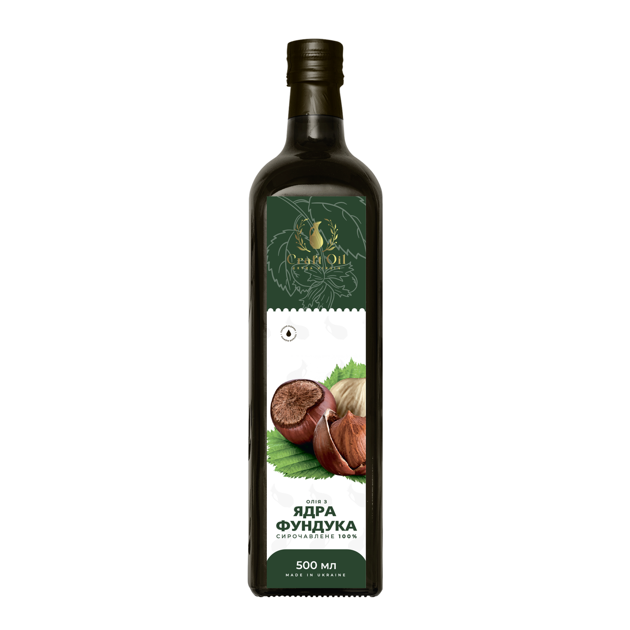 Фундуковое масло холодного отжима Craft Oil (2445258034)