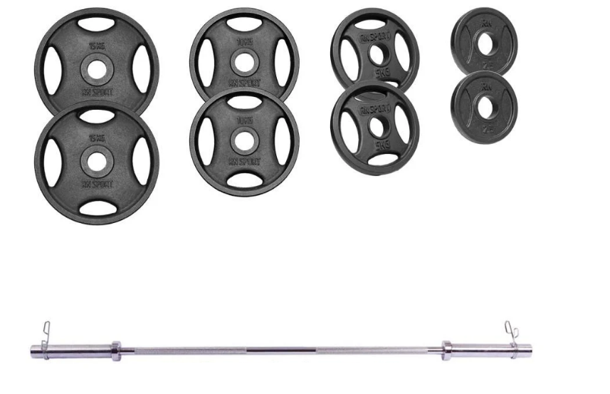 Штанга олимпийская металлическая RN-Sport 77 кг (25551058)