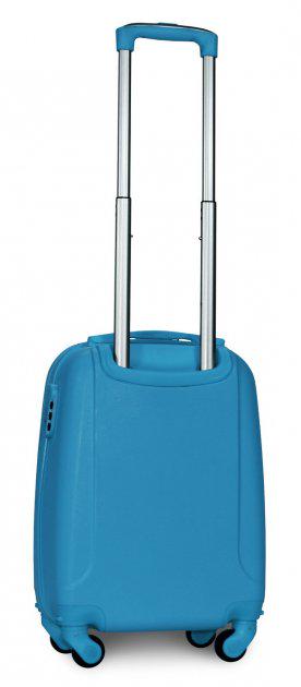 Валіза пластикова Fly 310 XS міні ручна поклажа на 4 колесах Блакитний (CEKRBFL310XM4GOL) - фото 3 Валіза пластикова Fly 310 XS міні ручна поклажа на 4 колесах Блакитний (CEKRBFL310XM4GOL) - фото 3