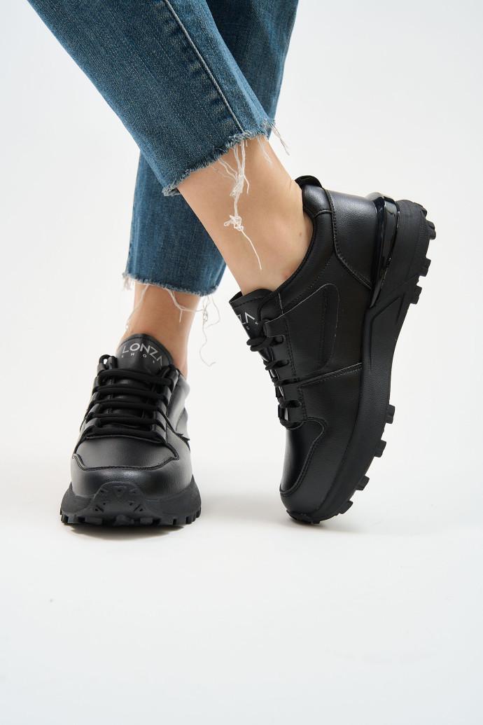 Кросівки жіночі LONZA р. 36 Чорний (181463) - фото 5