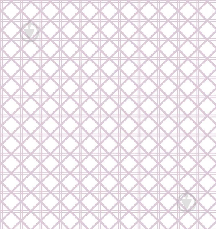 Флизелиновые обои GRAHAM & BROWN SYMMETRY Фиолетовые-Белые (Обои 100034)