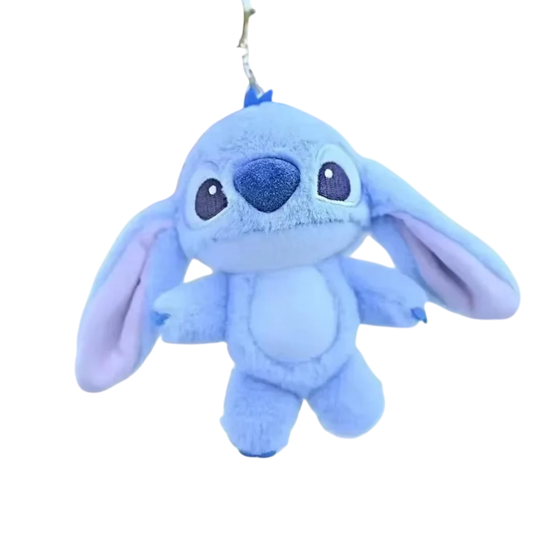 М'яка іграшка-підвіска плюшева Стіч на рюкзак або ключі 12 см (2692604611)