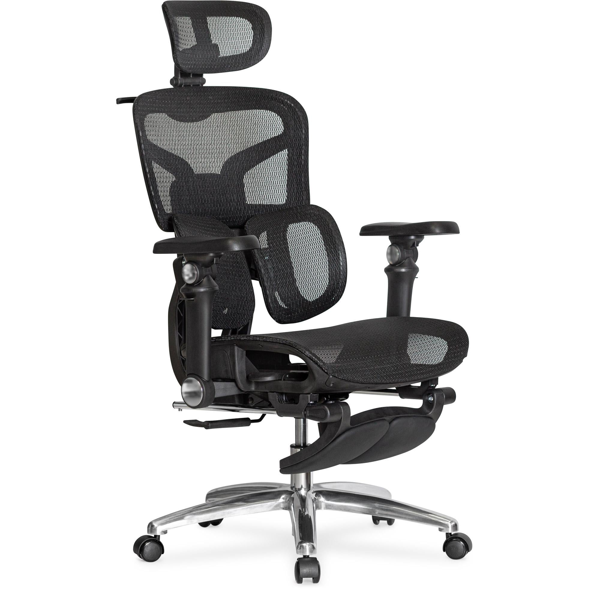 Кресло Mealux S2 Air Plus Black (HF-S2 M/B)