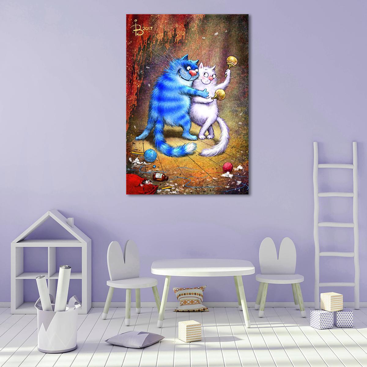 Модульная картина Танец с маракасами 1 модуль 80x120 см Модульная картина Танец с маракасами 1 модуль 80x120 см