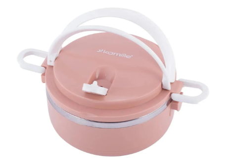 Ланч бокс Kamille з нержавіючої сталі і пластика 700 мл (20075591)