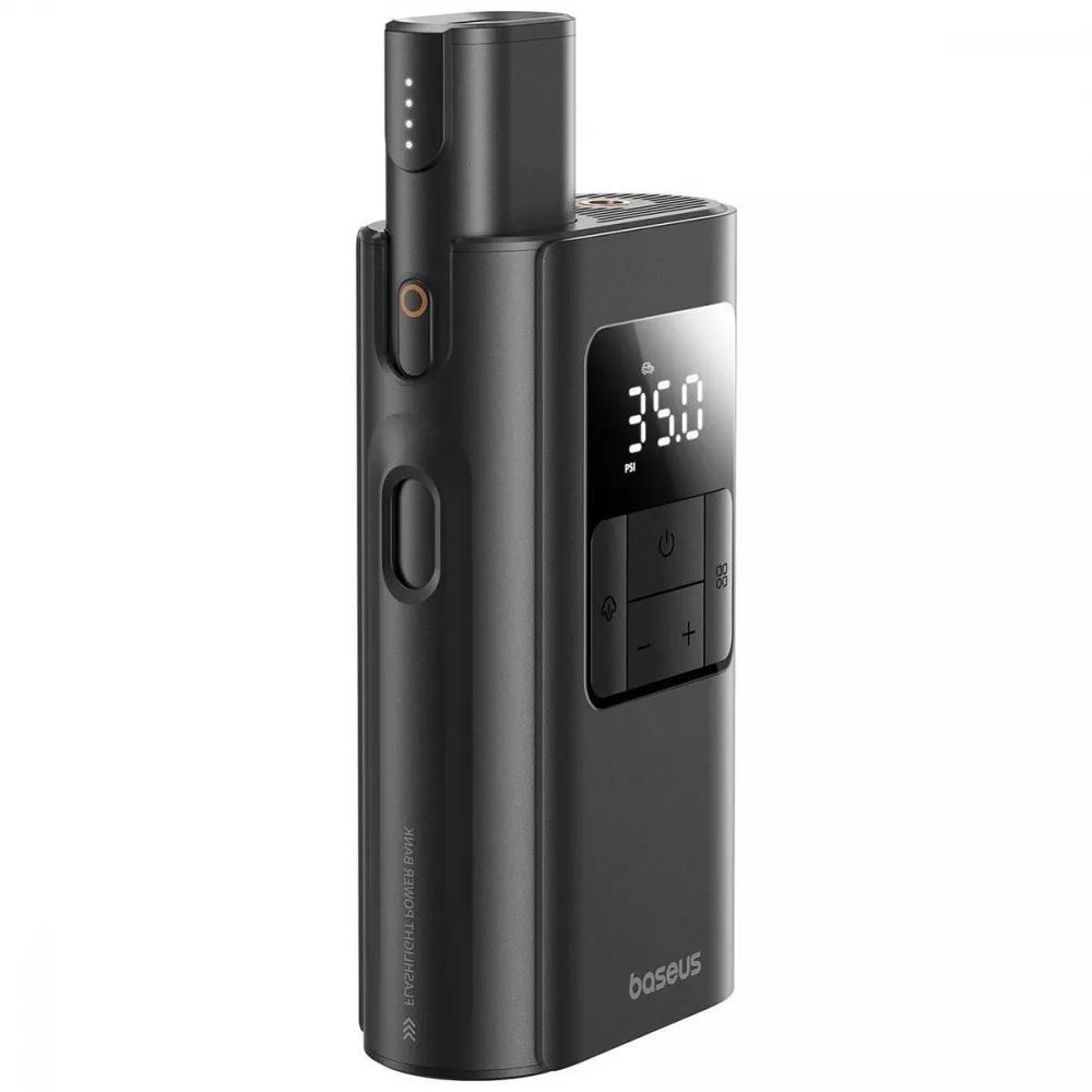 Мини-пылесос BASEUS PrimeTrip 1600 мАч LCD дисплей USB-C Black (627310) - фото 2 Мини-пылесос BASEUS PrimeTrip 1600 мАч LCD дисплей USB-C Black (627310) - фото 2