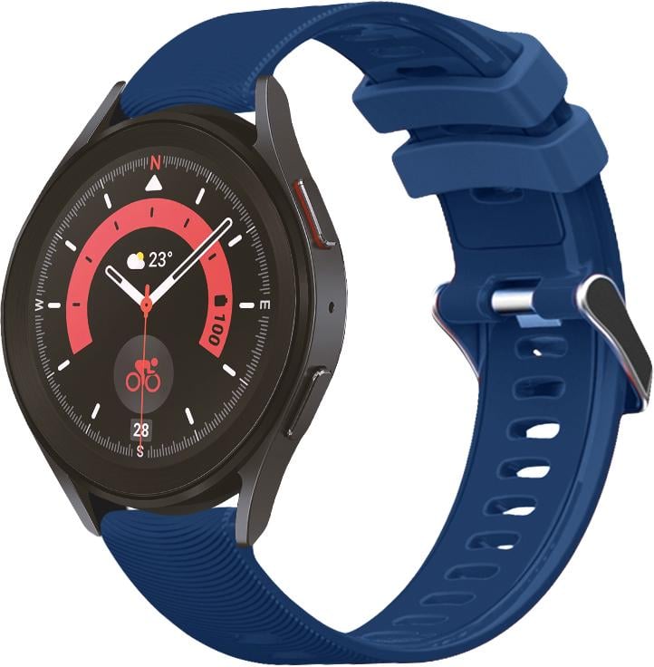 Ремешок Bend для Galaxy Watch 5 Pro Dark blue (29649-5D) Ремешок Bend для Galaxy Watch 5 Pro Dark blue (29649-5D)