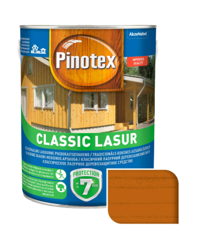 Засіб деревозахисний Орегон Pinotex Classic Lasur 3 л (5308836) - фото 1