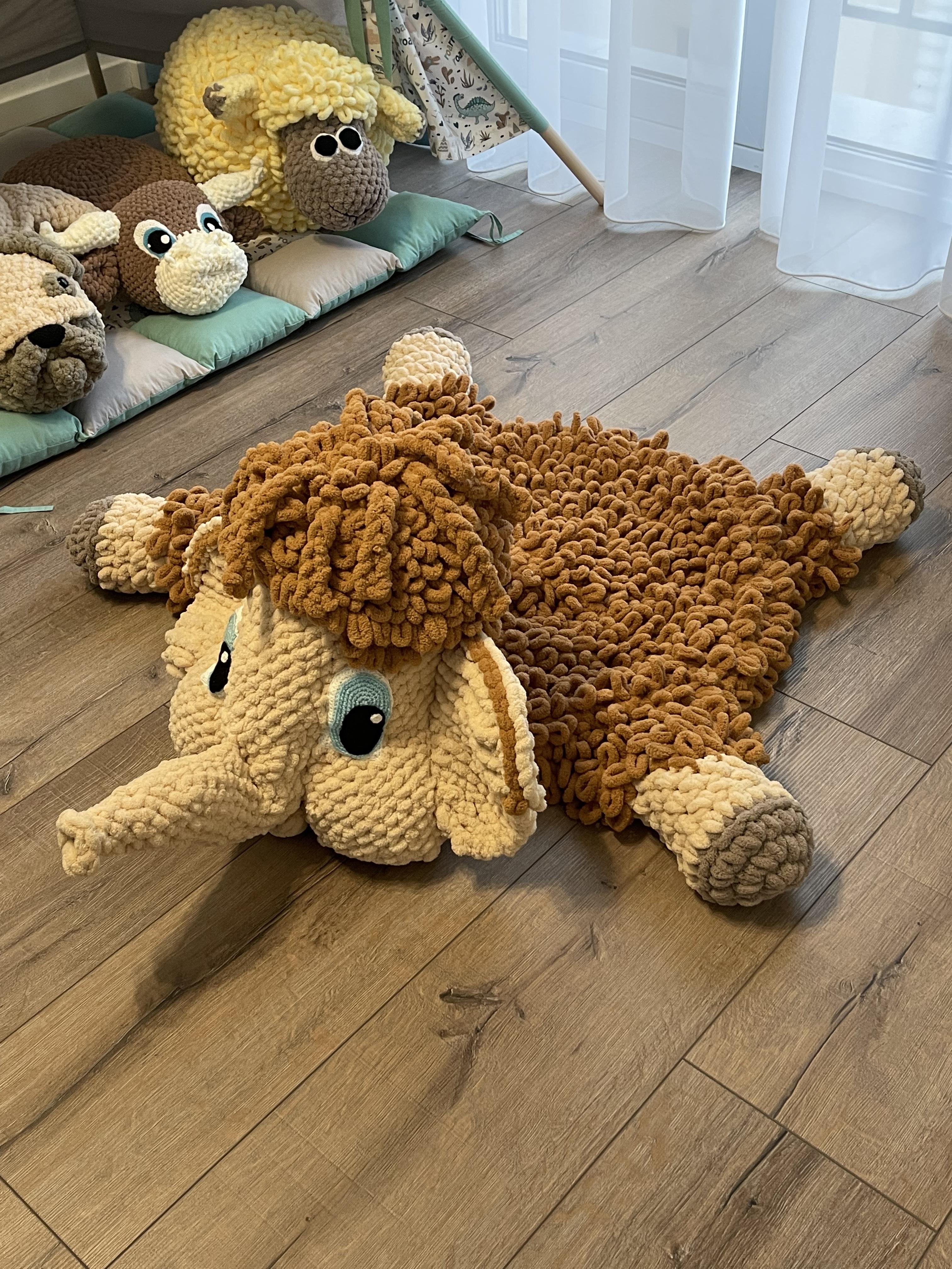 Коврик детский Мамонтенок Тим - фото 6 Коврик детский Мамонтенок Тим - фото 6