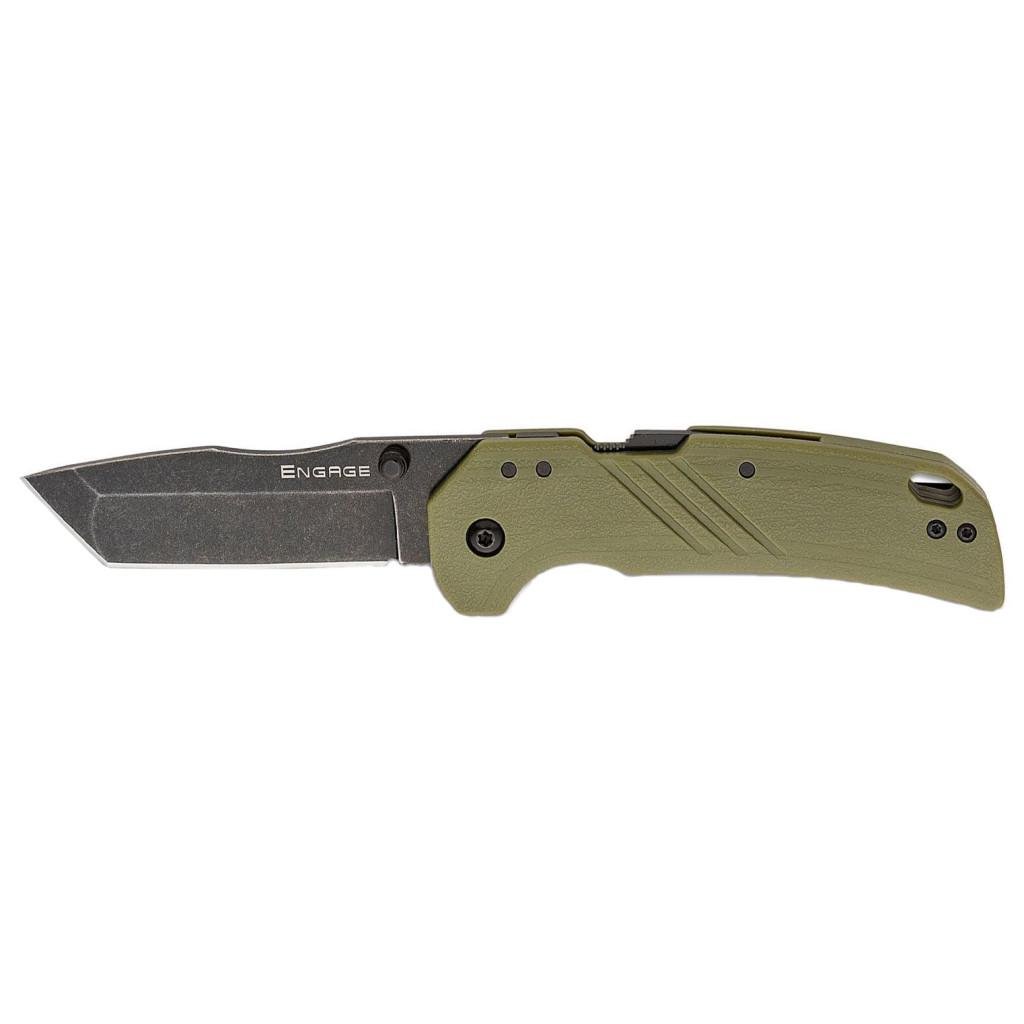 Нож Cold Steel Engage 3" Tanto Point OD блистер Green (CS-FL-30DPLT-BGZ)