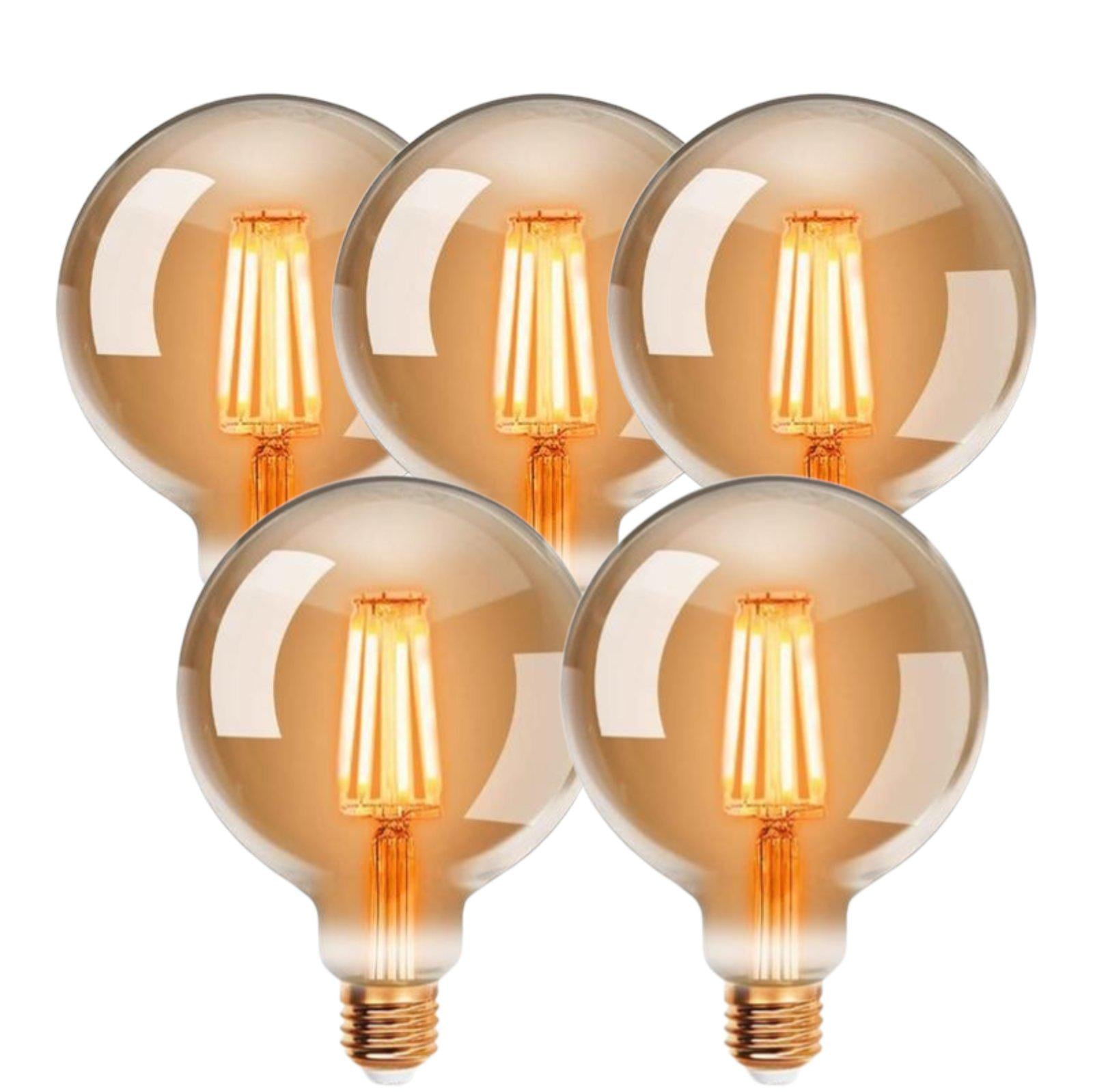 Светодиод G80 4 Вт 4000K 5000 K E27 E26 B22 LightAge® 5 шт. Белый