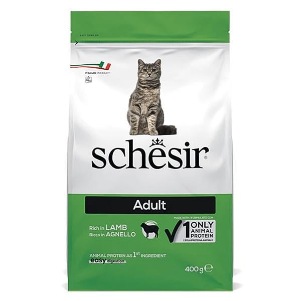 Корм для котів сухий Schesir Cat Lamb 0,4 кг