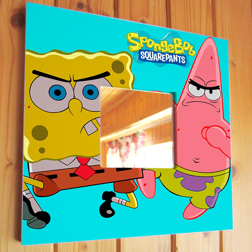 Зеркало Мультфильм "SpongeBob" 260х260 мм (M02027)