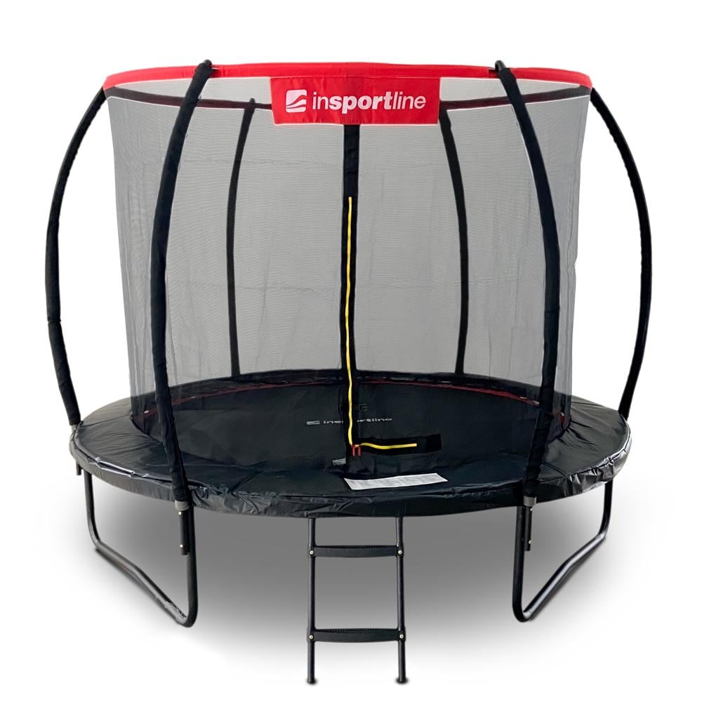 Батут inSPORTline Flea PRO с внутренней сеткой 305 см Черный (313696) - фото 1 Батут inSPORTline Flea PRO с внутренней сеткой 305 см Черный (313696) - фото 1