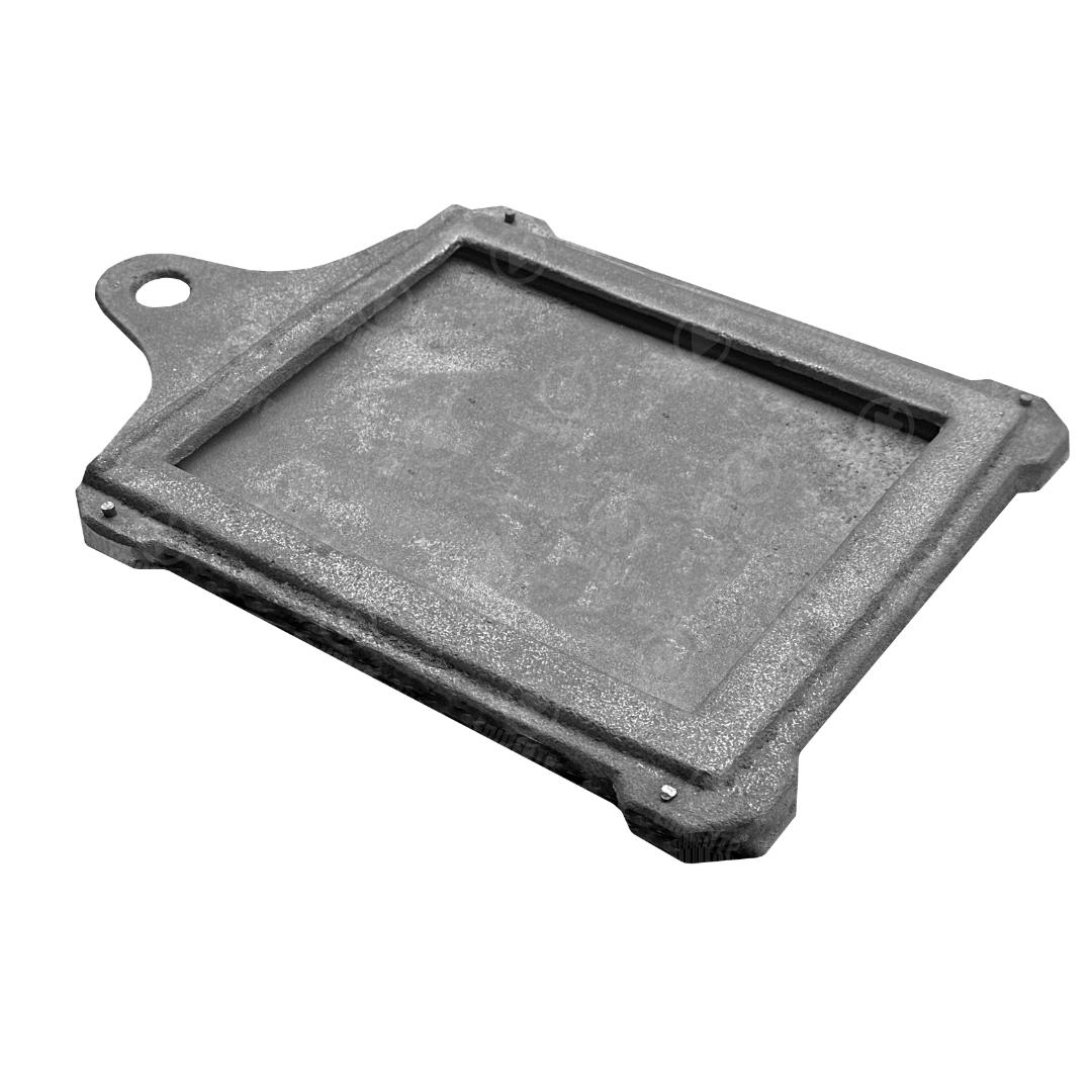 Задвижка шиберная чугунная для печи ГЛВТ большая 390x260 мм - фото 2 Задвижка шиберная чугунная для печи ГЛВТ большая 390x260 мм - фото 2