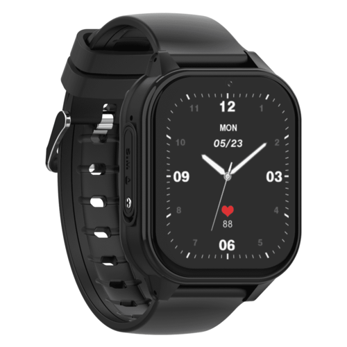 Смарт-годинник для детей Wonlex KT19 PRO 4G с GPS/прослуховуваннями/видеозвонком/сим картой Черный (13168945)