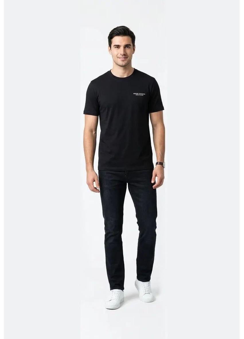 Футболка чоловіча Armani Exchange Milano/New York AX-2308 5XL Black
