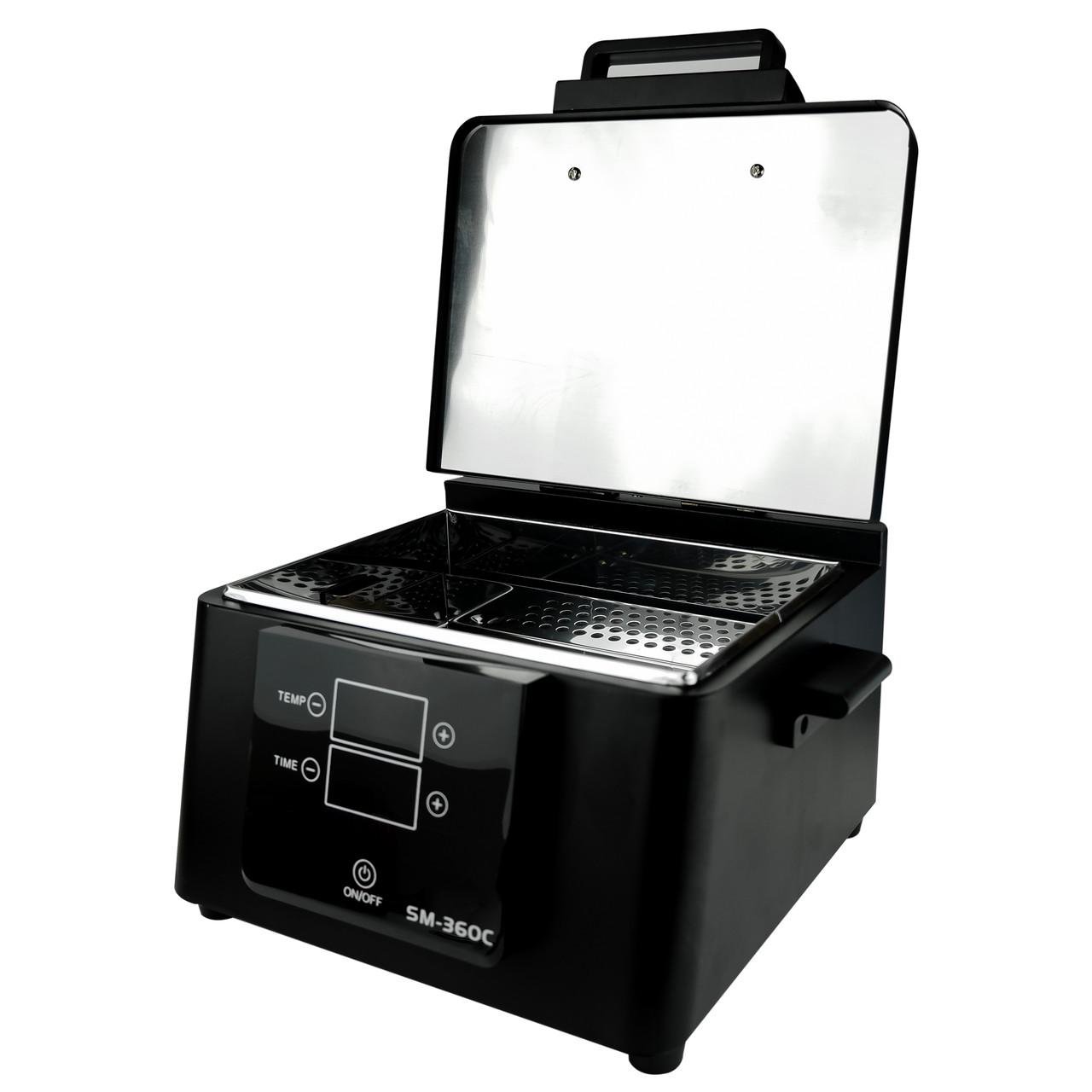 Набор для стерилизации cухожар 300 Вт Sm 360C/термо пакеты/контейнер для дезинфекции маникюрных инструментов (STNS-6) - фото 2