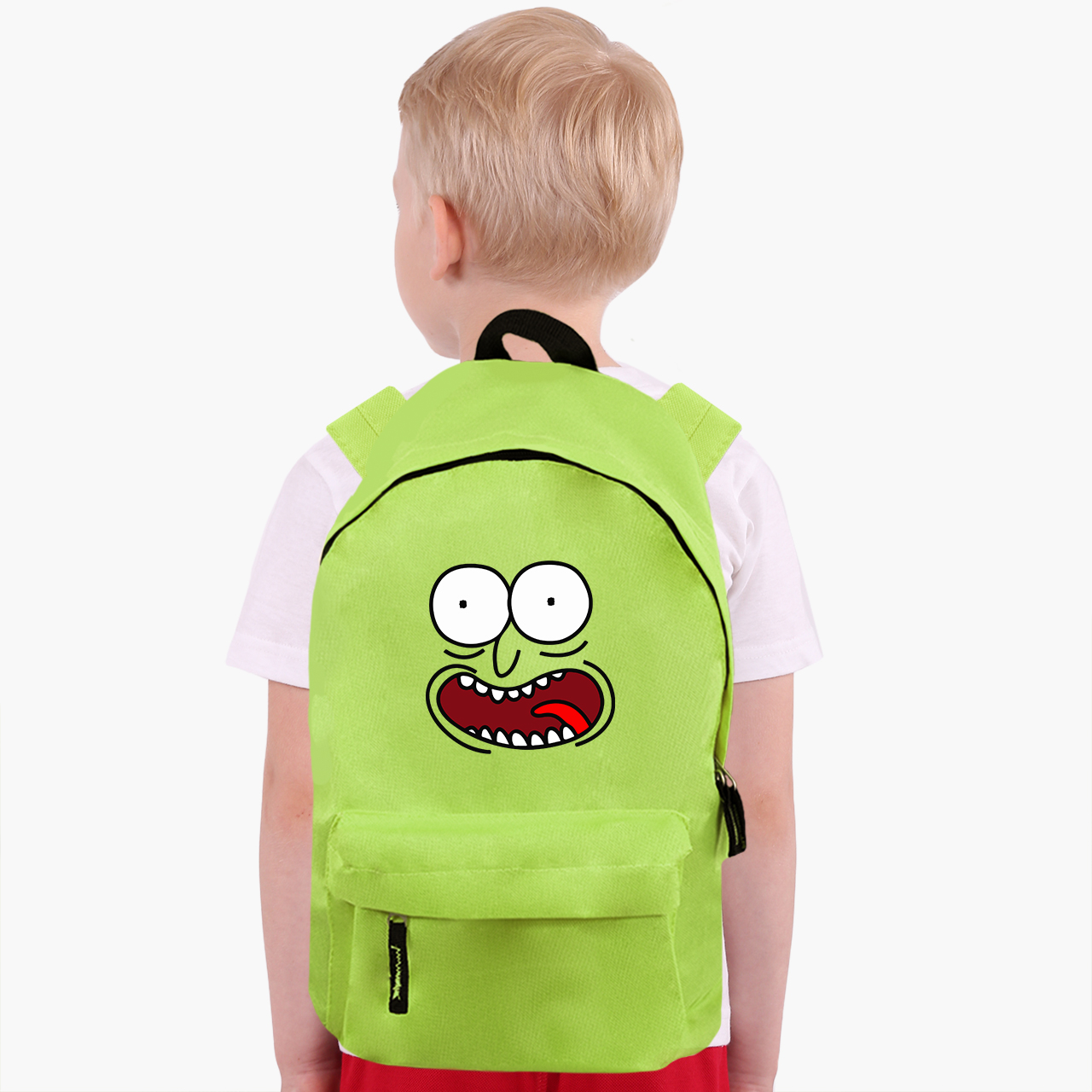 Рюкзак дитячий Rick Sanchez Rick and Morty Салатовий (9263-2632-KG) - фото 3 Рюкзак дитячий Rick Sanchez Rick and Morty Салатовий (9263-2632-KG) - фото 3