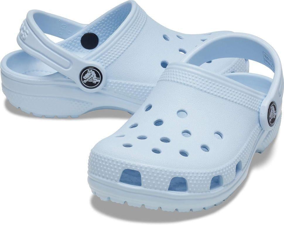Сабо дитячі для дівчинки Crocs Classic Clog Kids р. 25/26 Mineral Blue (18487)