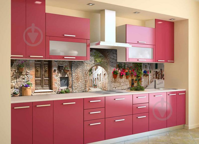 Скинали на кухню Zatarga «Каменные Арки» 600х2500 мм виниловая 3Д наклейка кухонный фартук самоклеящаяся Z180666 Скинали на кухню Zatarga «Каменные Арки» 600х2500 мм виниловая 3Д наклейка кухонный фартук самоклеящаяся Z180666