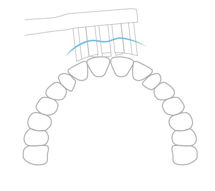 Насадка Regular для зубної щітки Xiaomi MiJia T300/T500/T700 3 шт. Білий (DDYST01SKS NUN4001CN) - фото 5