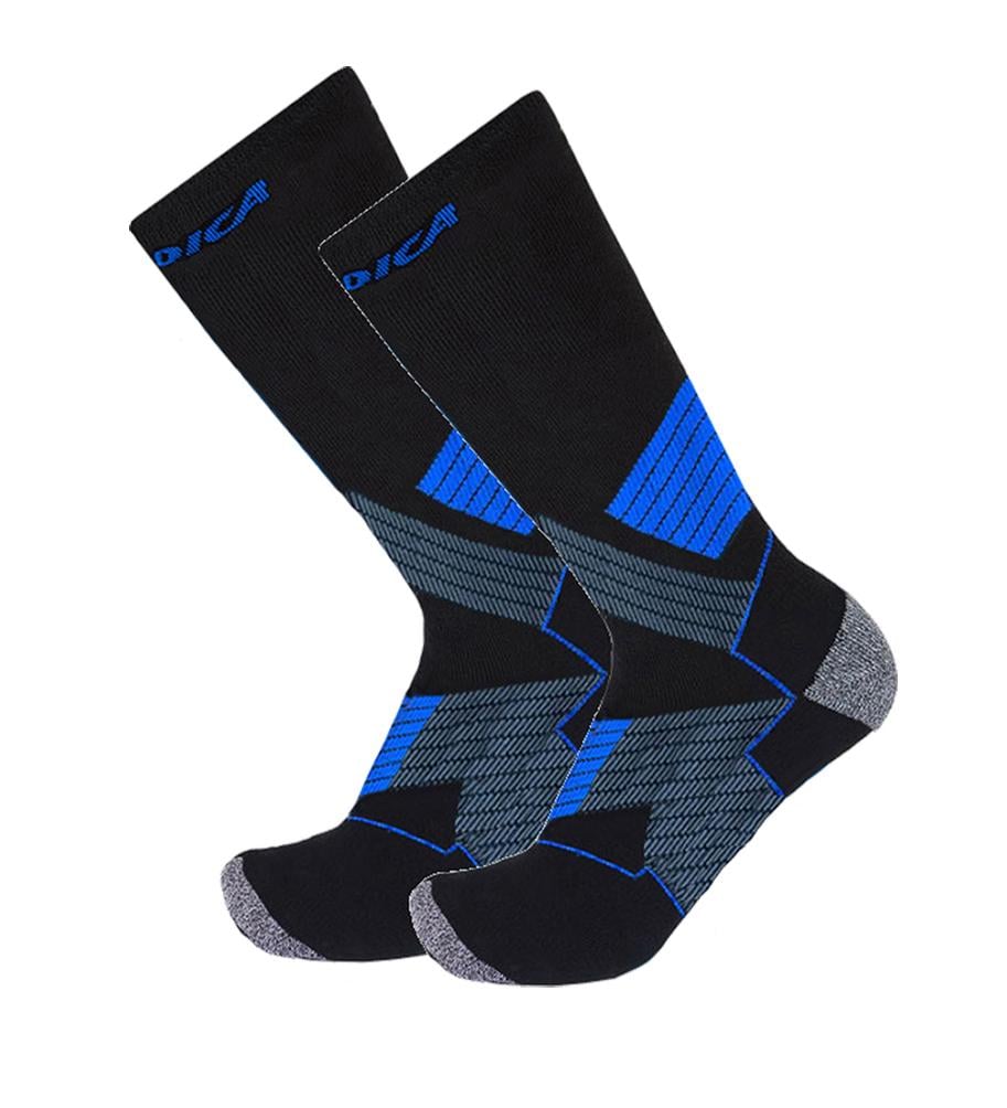 Шкарпетки гірськолижні Nordica Multi Purpose Merino Winter Socks 2 пари L 43-46 Black/Blue (NRD-MLTPR-BLK-L)