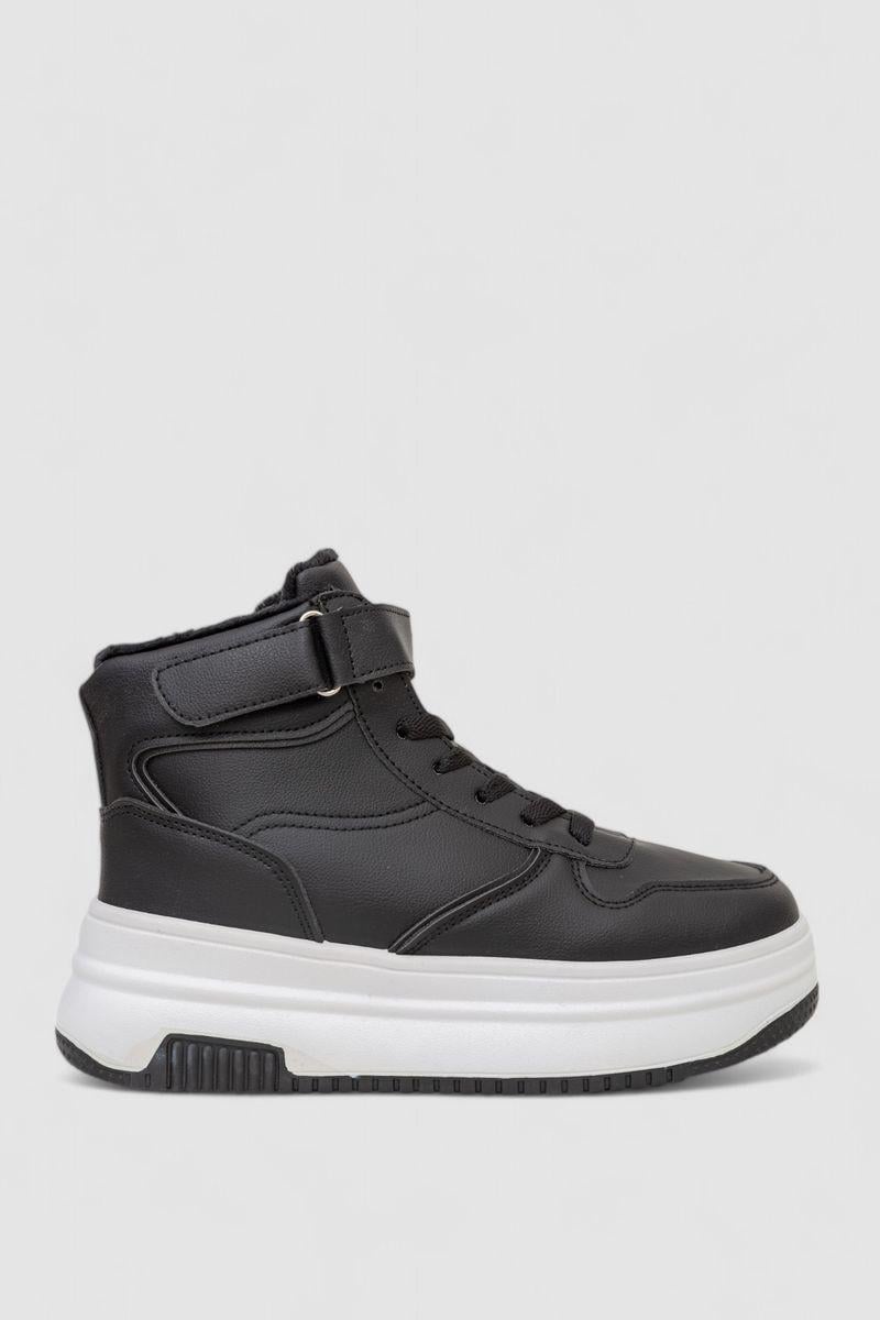 Кроссовки женские зимние Stilli 248RAM04 р. 38 Черно-белый (115414_830709)