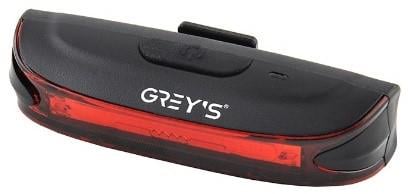 Фонарик на велосипед Grey's 20xLEDs задний работа до 6 часов 6 режимов IPX4 microUSB крепления (GR11120)