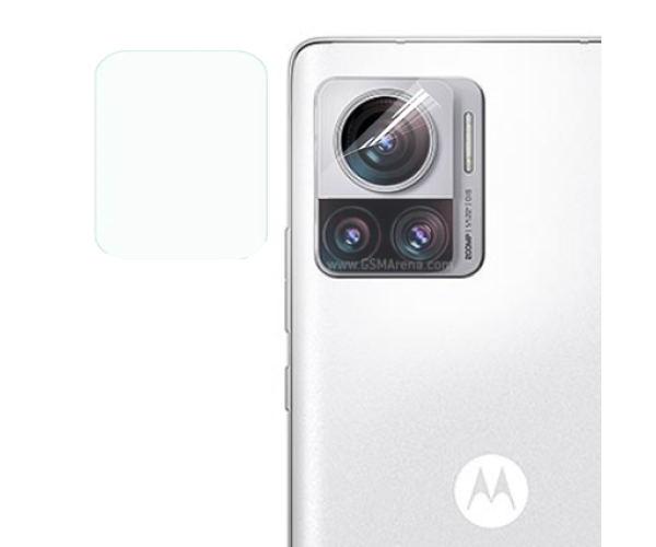 Противоударная гидрогелевая пленка Hydrogel Film для Motorola Edge 30 Ultra на камеру 3 шт Transparent