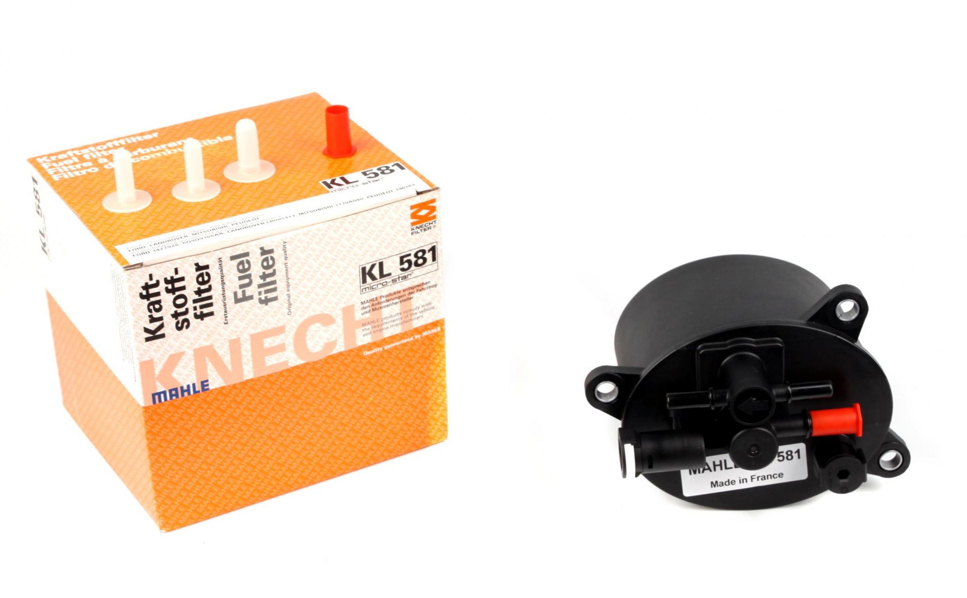 Фильтр топливный KNECHT для Citroen (C5/C6/Ford Mondeo 2,2 TDCI 06- (KL 581)