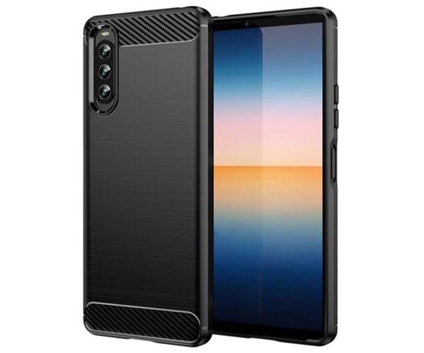 Чехол-накладка Carbon для Sony Xperia 10 IV Чорний