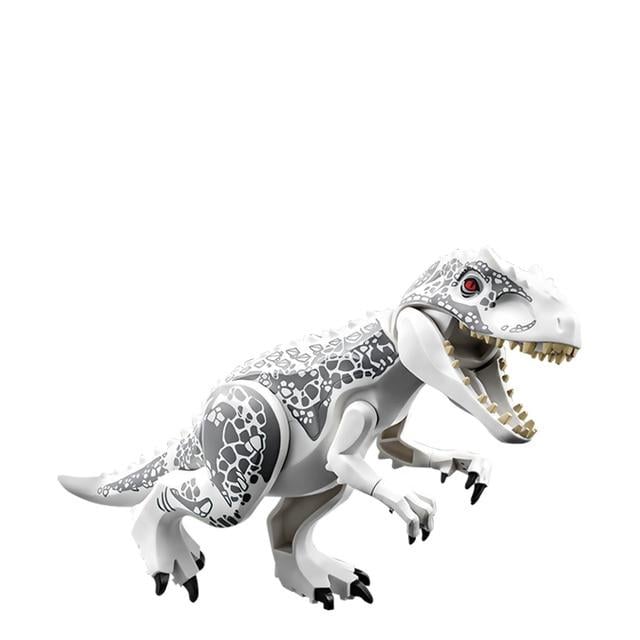Конструктор Индоминус тиранозавр Рекс Jurassic World 12,6х5,3 см Белый (34598723)
