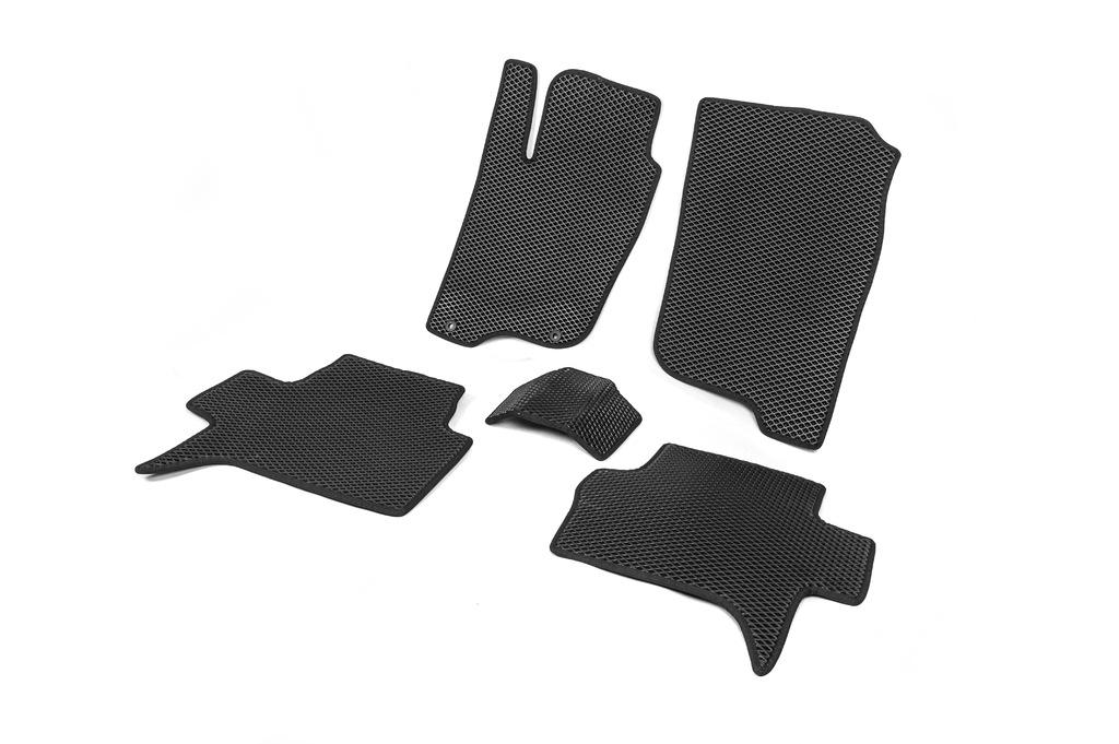 Коврики EVA Digital Designs для Mitsubishi Pajero Sport 2008-2015 гг. этилвинилацетат Черный