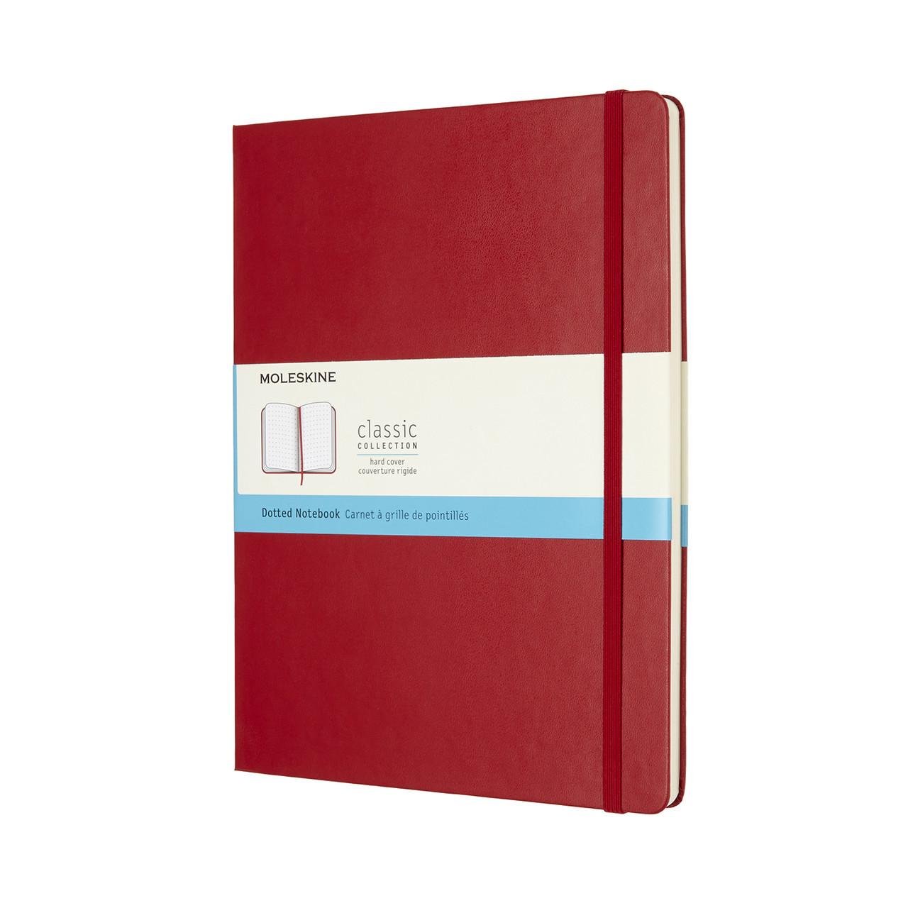 Блокнот Moleskine Classic великий 192 сторінки в точку 19х25 см Червоний