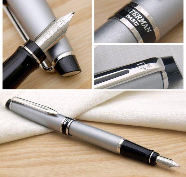 Пір'яна ручка Waterman Satin Chrome - фото 7