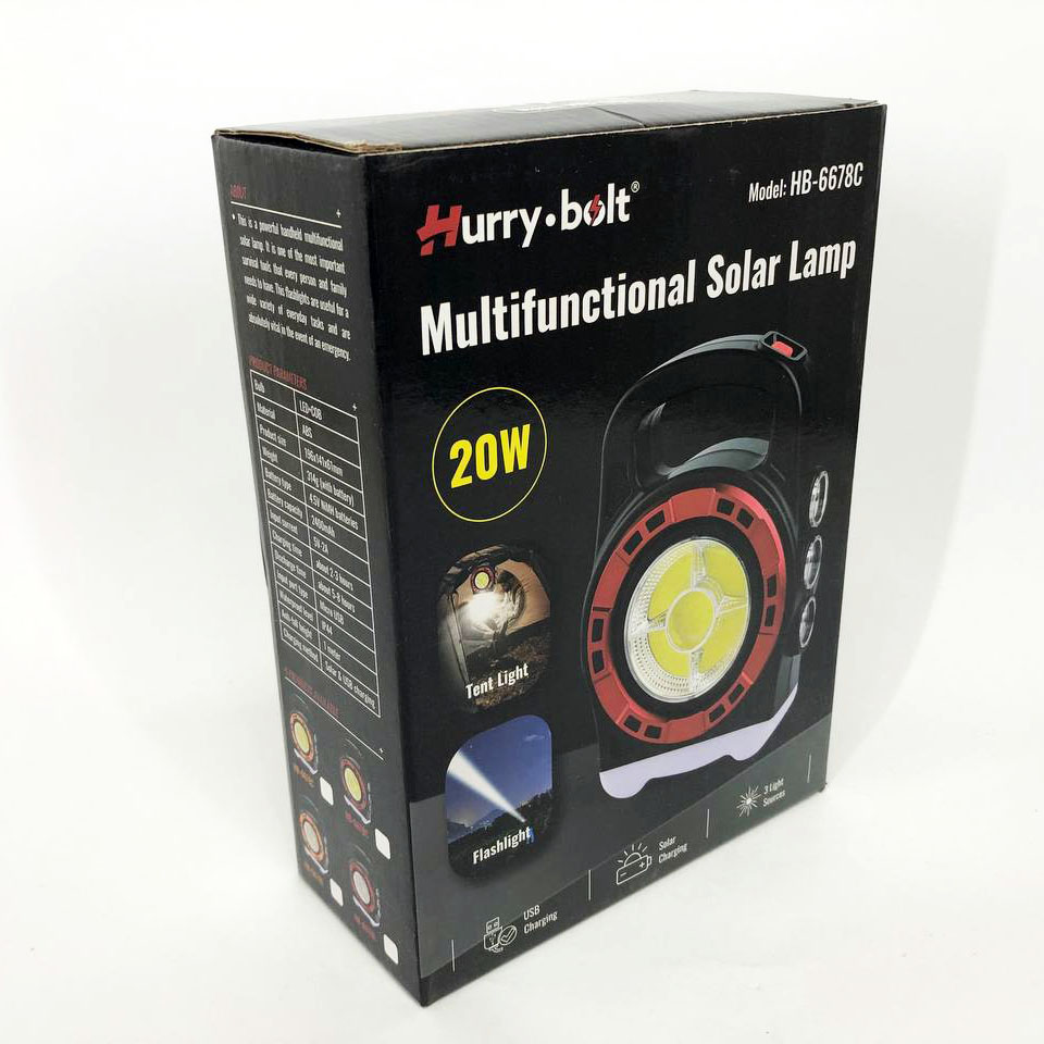 Фонарь 6678С-3LED+5COB с Power Bank - фото 6