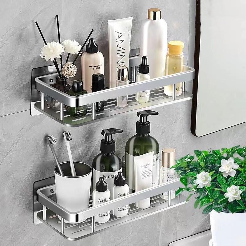 Полка в ванну с самоклеящимся креплением/на дюбелях 2 шт. водостойкие 30х13 см