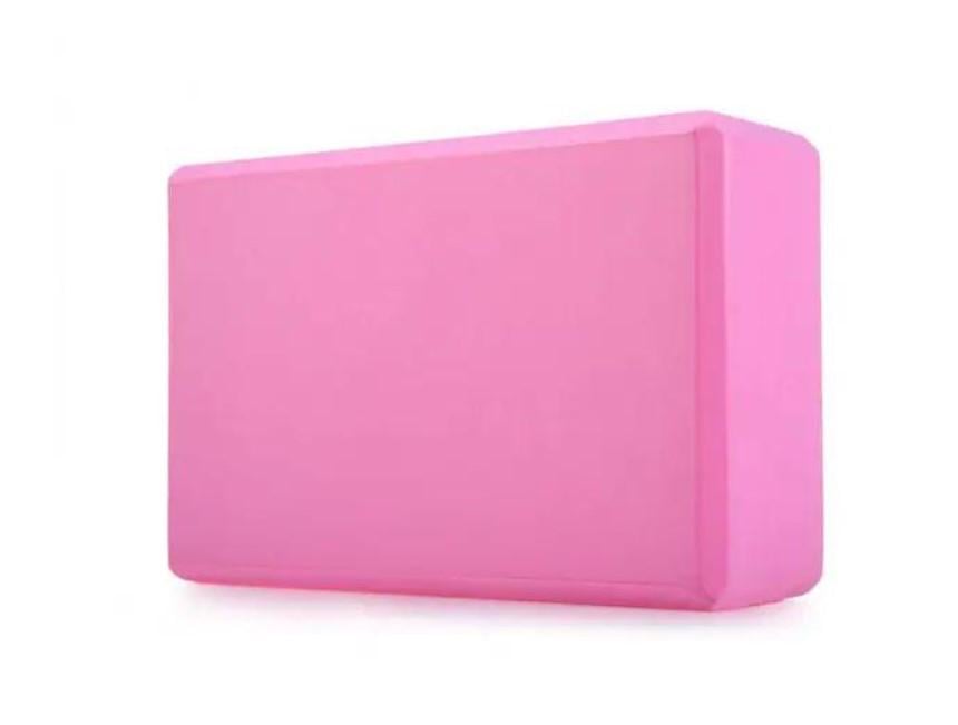 Йога-блок Sprinter EVA 23x15x7,5 см Розовый (8585053830222)