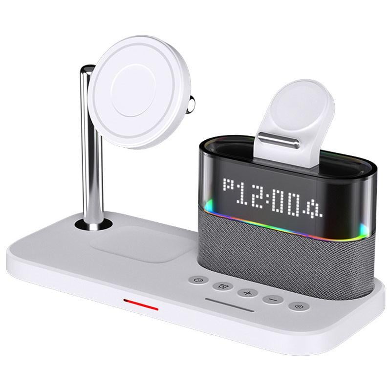 Зарядное устройство беспроводное C09 4in1 из часов White (00000069065_2) Зарядное устройство беспроводное C09 4in1 из часов White (00000069065_2)