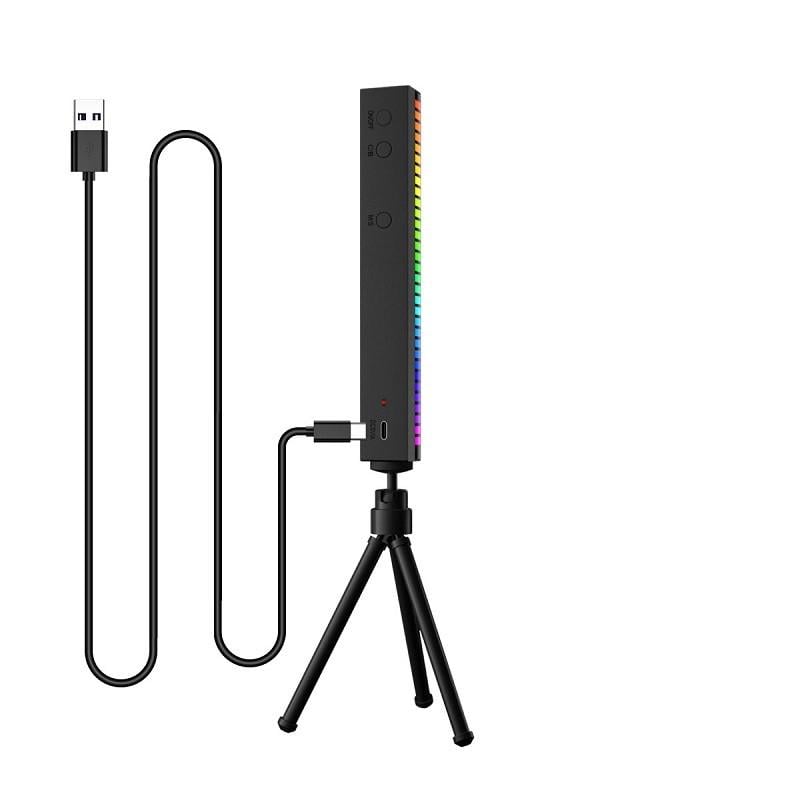 Панель Puluz TBD0601886102 kr RGB ритм 5 Вт 500 мА·год на штативі 20 см (2087120607) - фото 3 Панель Puluz TBD0601886102 kr RGB ритм 5 Вт 500 мА·год на штативі 20 см (2087120607) - фото 3