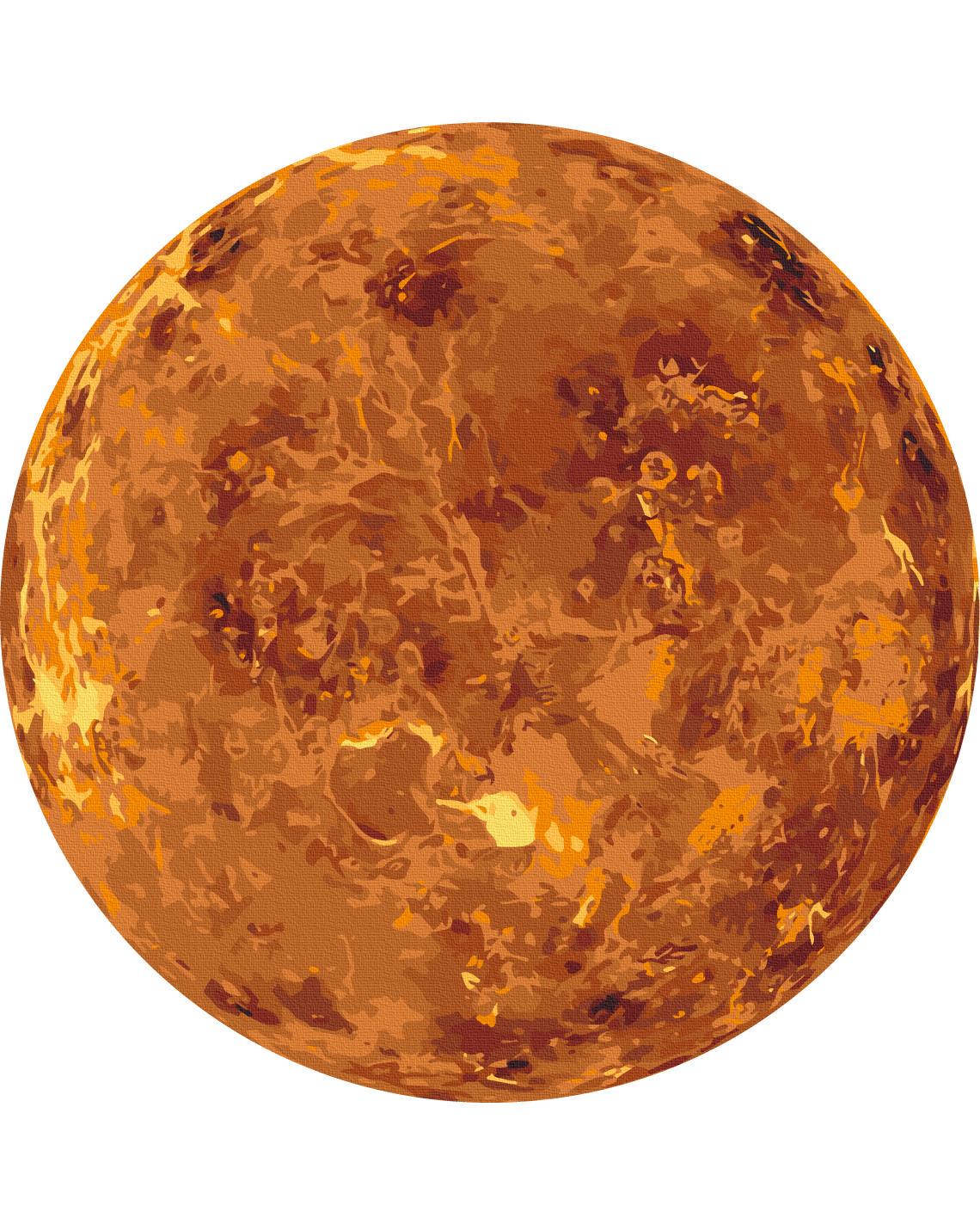 Картина по номерам Brushme Венера фото NASA 40 см (RC00103L)
