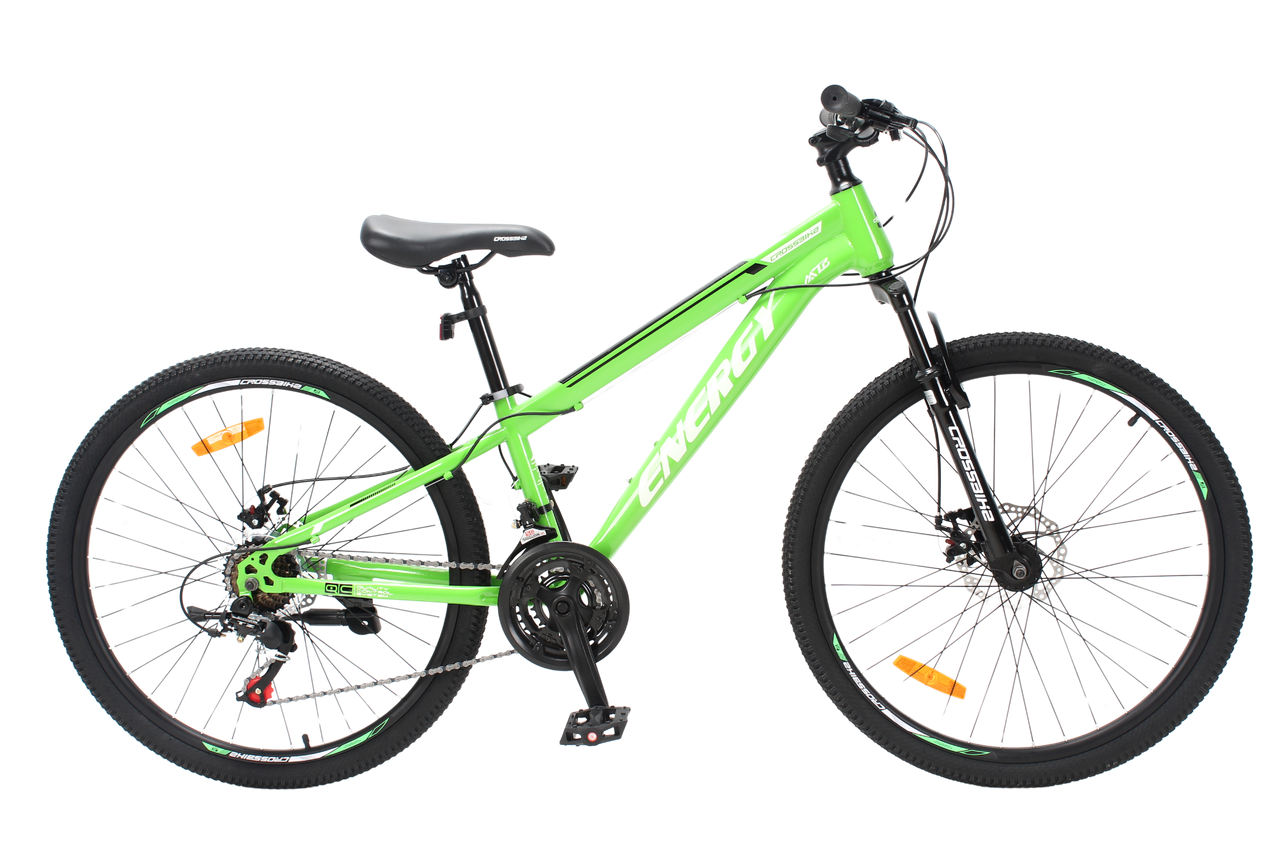 Велосипед CrossBike Energy 26" 13" Зеленый