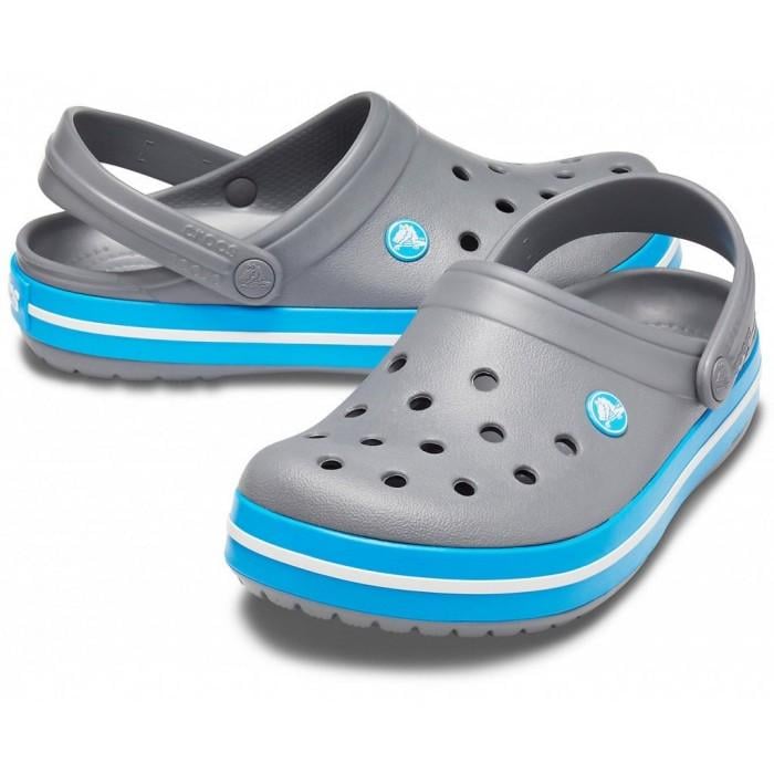 Крокси Crocs Crocband Clog Charcoal/Ocean р. р. 46-47 Сірий (9400)