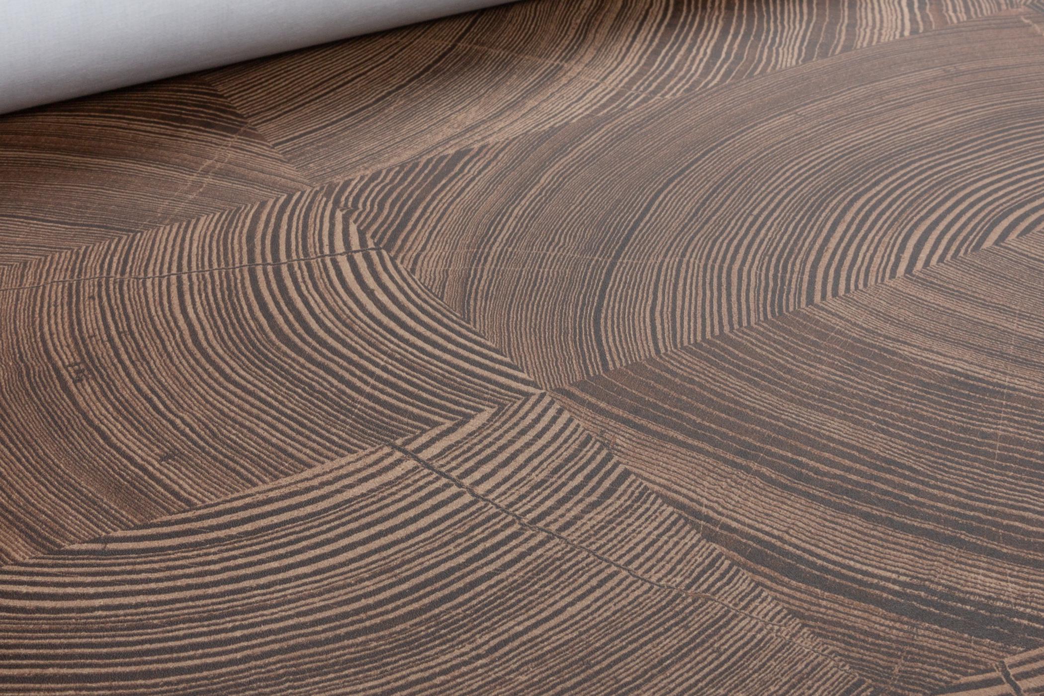 Обои флизелиновые GrandecoLife Karuna A69103 Декор винил горячего тиснения 0,53х10,05 м Коричневый