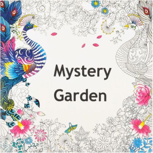 Раскраска-антистресс Mystery garden 12 листов (232416)